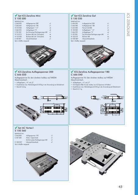 Referentie systemen voor draadvonken