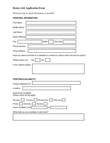 sample job application 2 my erc