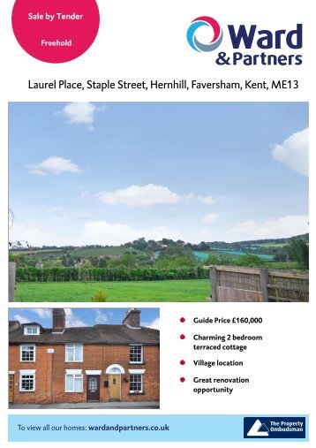 Laurel Place, Staple Street, Hernhill, Faversham ... - Ward & Partners