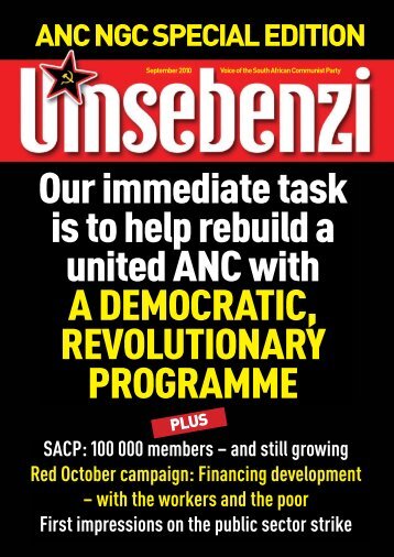 ANC NGC Special Edition - South African Communist Party