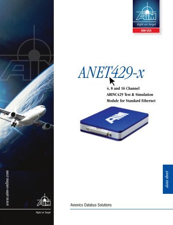 ANET429-x - Unitronix