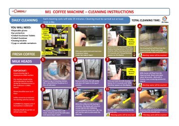 La Cimbali M1 Choc+ Cleaning Guide - Ringtons Beverages