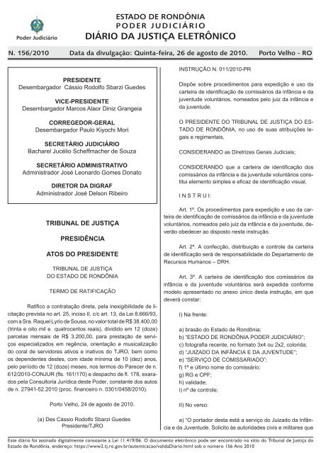 Judiciário doa verbas para confecção de uniformes a apenados