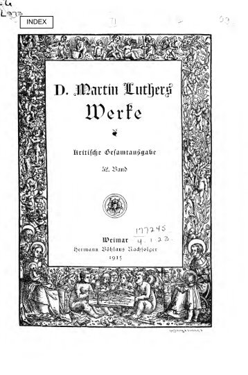 Hauspostille 1544 - Maarten Luther