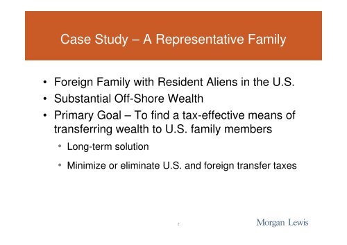 Foreign Trusts For US Family Members: Use of Section 645 Election