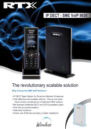 IP DECT - SME VoIP 8630 - Quantum-R Kft