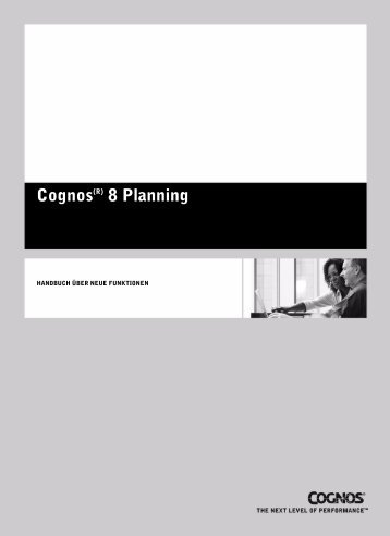 Cognos(R) 8 Planning