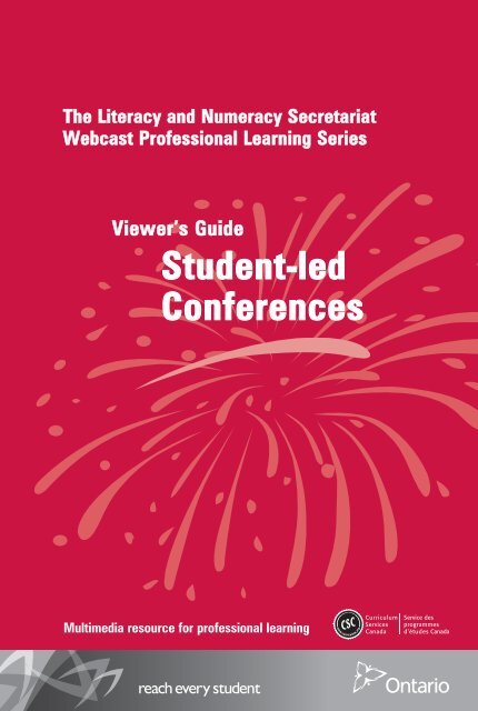 Viewers Guide Student-led Conferences