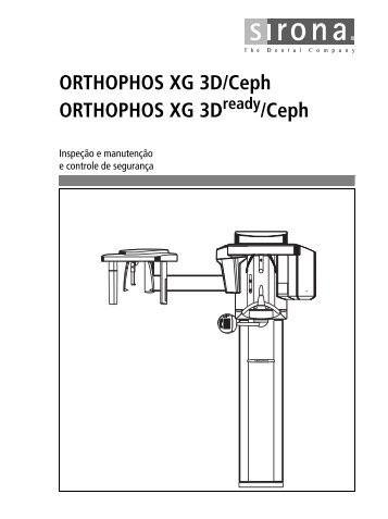 ORTHOPHOS XG 3D/Ceph ORTHOPHOS XG 3D ... - Sirona Support