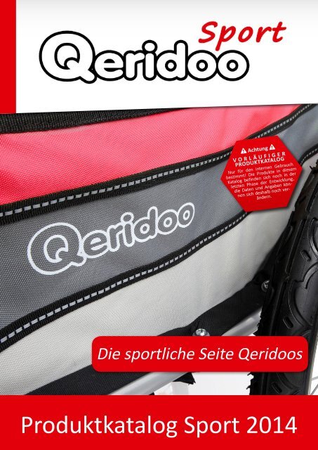 Qeridoo Katalog von 2014 - Toms Bike Corner