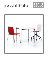 meet chair & table - Sedus