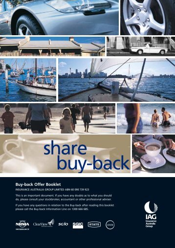 share buy-back - IAG