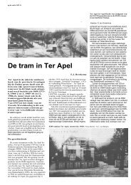 De tram in Ter Apel - Oud Ter Apel