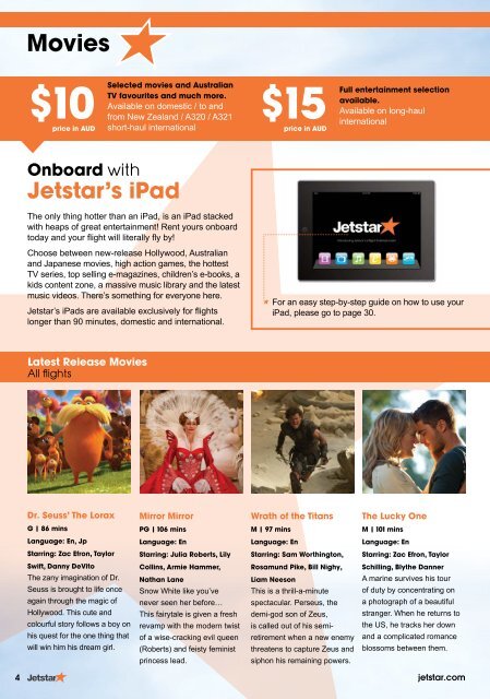 inflight - Jetstar