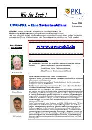 Wir für Euch Ausgabe 2014!