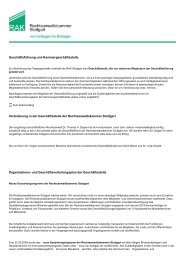 PDF generieren - Rechtsanwaltskammer Stuttgart