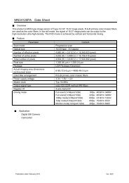 MN34120PA Data Sheet - Panasonic