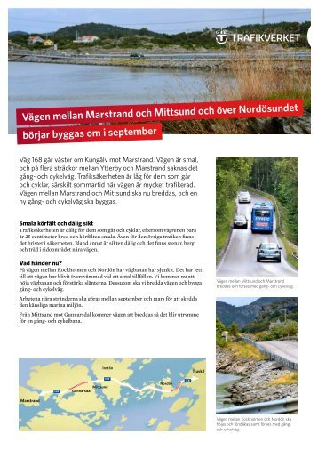 Informationsbroschyr frÃ¥n Trafikverket (PDF-dokument, 2.0 ... - KungÃ¤lv