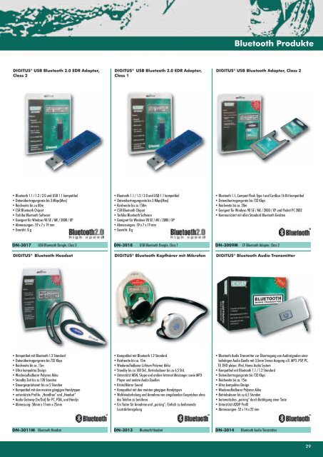 MIMO Wireless LAN Produkte - Digitus