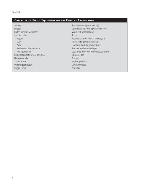 Clinical Examination of Farm Animals - CYF MEDICAL DISTRIBUTION