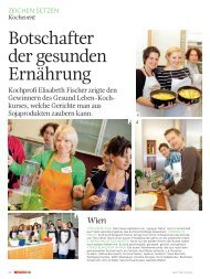 Botschafter der gesunden Ernährung