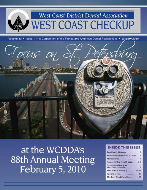 Focus on St. Petersburg - West Coast Dental Association