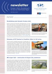 newsletter - World Trade Center - Frankfurt(Oder)