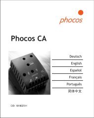 CA - User manual - Phocos.com