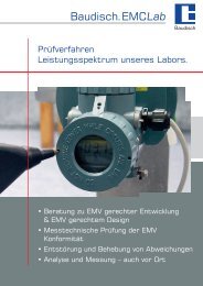 EMV BroschÃƒÂ¼re 2012 - Baudisch Electronic GmbH