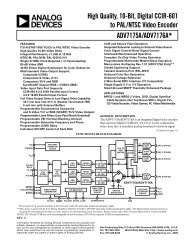 ADV7175A/ADV7176A High Quality, 10-Bit, Digital CCIR-601 to PAL ...