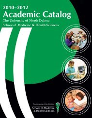 Academic Catalog - School of Medicine & Health Sciences ...