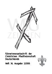 WEGZEICHEN Nr. 34 - CPD