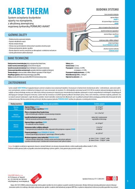 Katalog - Farby Kabe Polska Sp. z o.o.