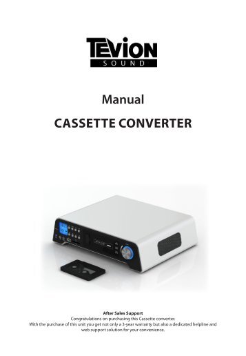 Manual Cassette Converter - Unisupport