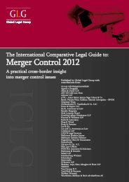 The International Comparative Legal Guide to Merger ... - Schoenherr