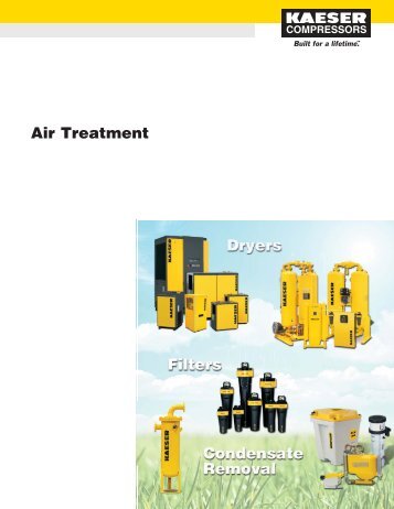 Clean Air Treatment Brochure - Kaeser Compressors