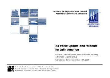 Air traffic update and forecast for Latin America - ACI