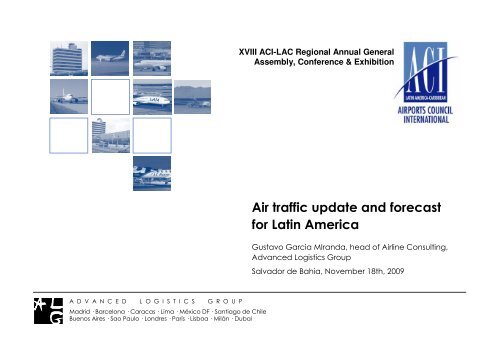 Air traffic update and forecast for Latin America - ACI