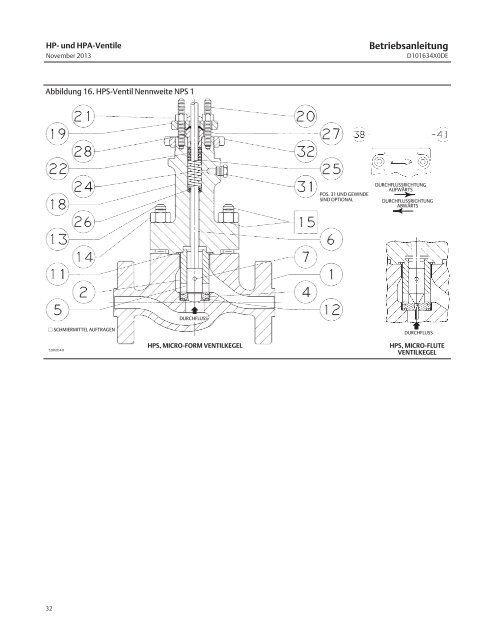 Fisherr Regelventile HP und HPA - Emerson Process Management