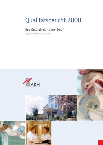 QualitÃ¤tsbericht 2008 - AKH Viersen