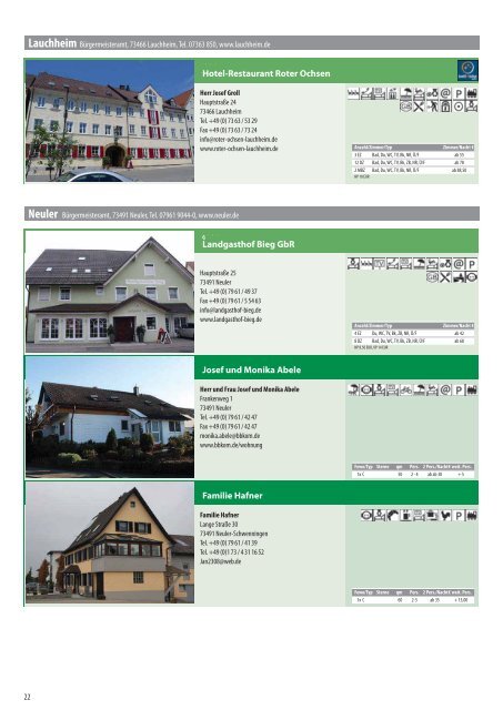 Gastgeberverzeichnis 2014 - Schwäbische Ostalb