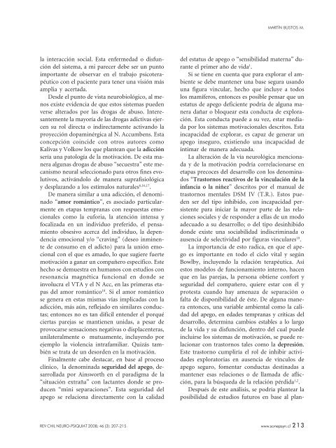 AÃ±o 62, VOL 46, NÂº 3, JULIO - SEPTIEMBRE 2008 - Sonepsyn