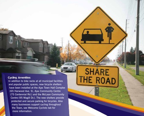 Download the Bikeable Ajax Booklet - Town of Ajax