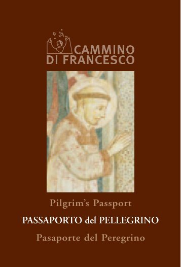 PASSAPORTO del PELLEGRINO - Cammino di Francesco