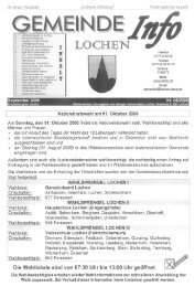 Gemeinde Info Lochen 08/2006