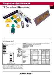 Temperatur-Messtechnik - Wilmod