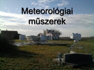 13. Meteorológiai műszerek
