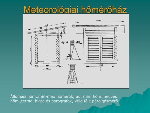 13. Meteorológiai műszerek