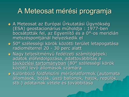 13. Meteorológiai műszerek