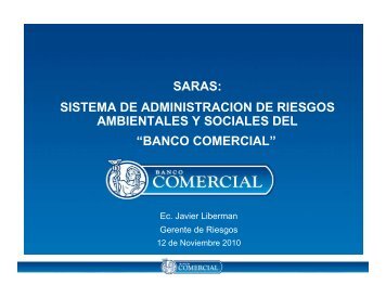 sistema de administracion de riesgos ambientales y sociales del